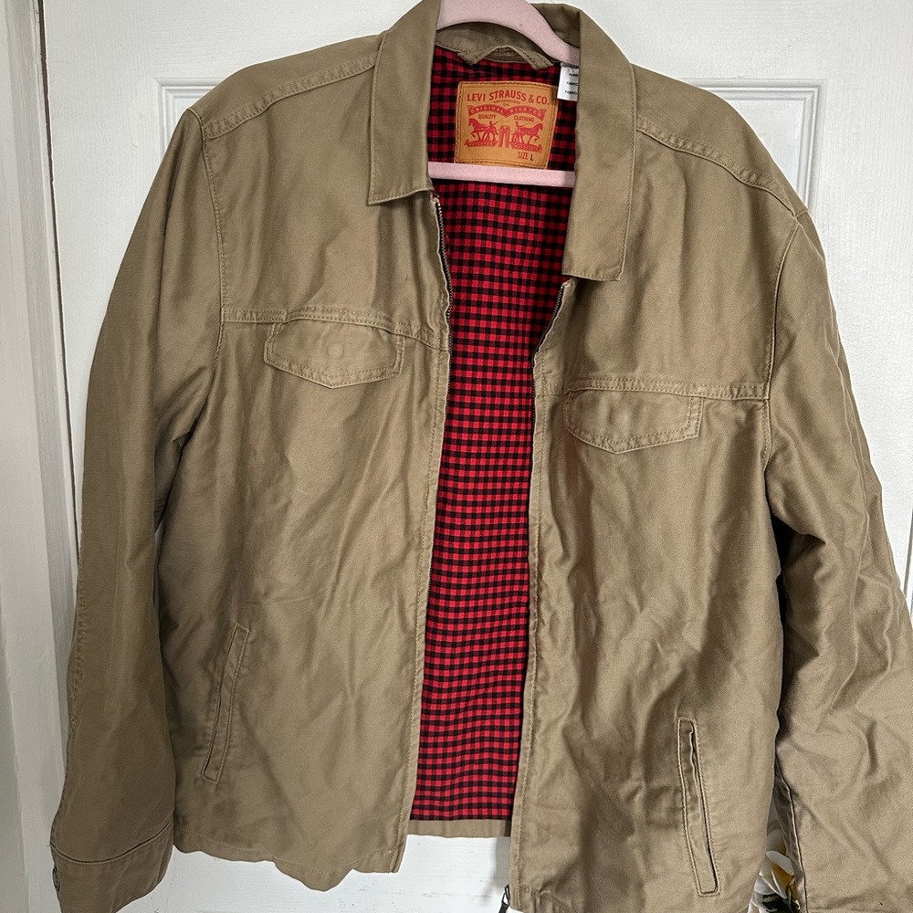 Levi’s Men’s Tab Flannel Lined Jacket